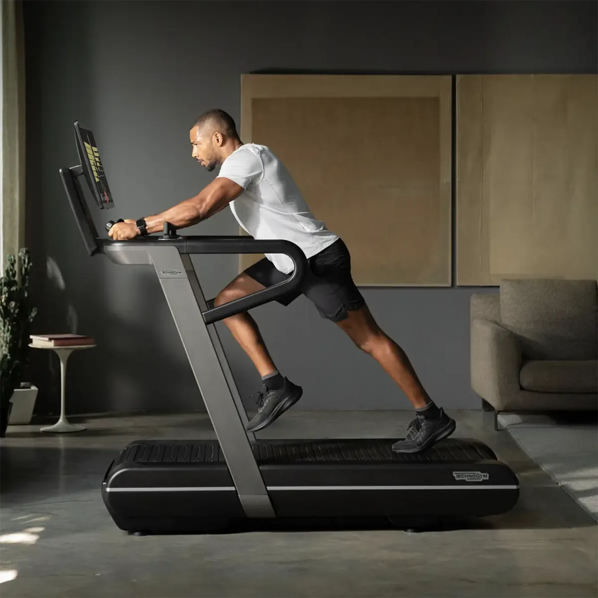 Technogym Run Connected treadmill for high intensity running workouts