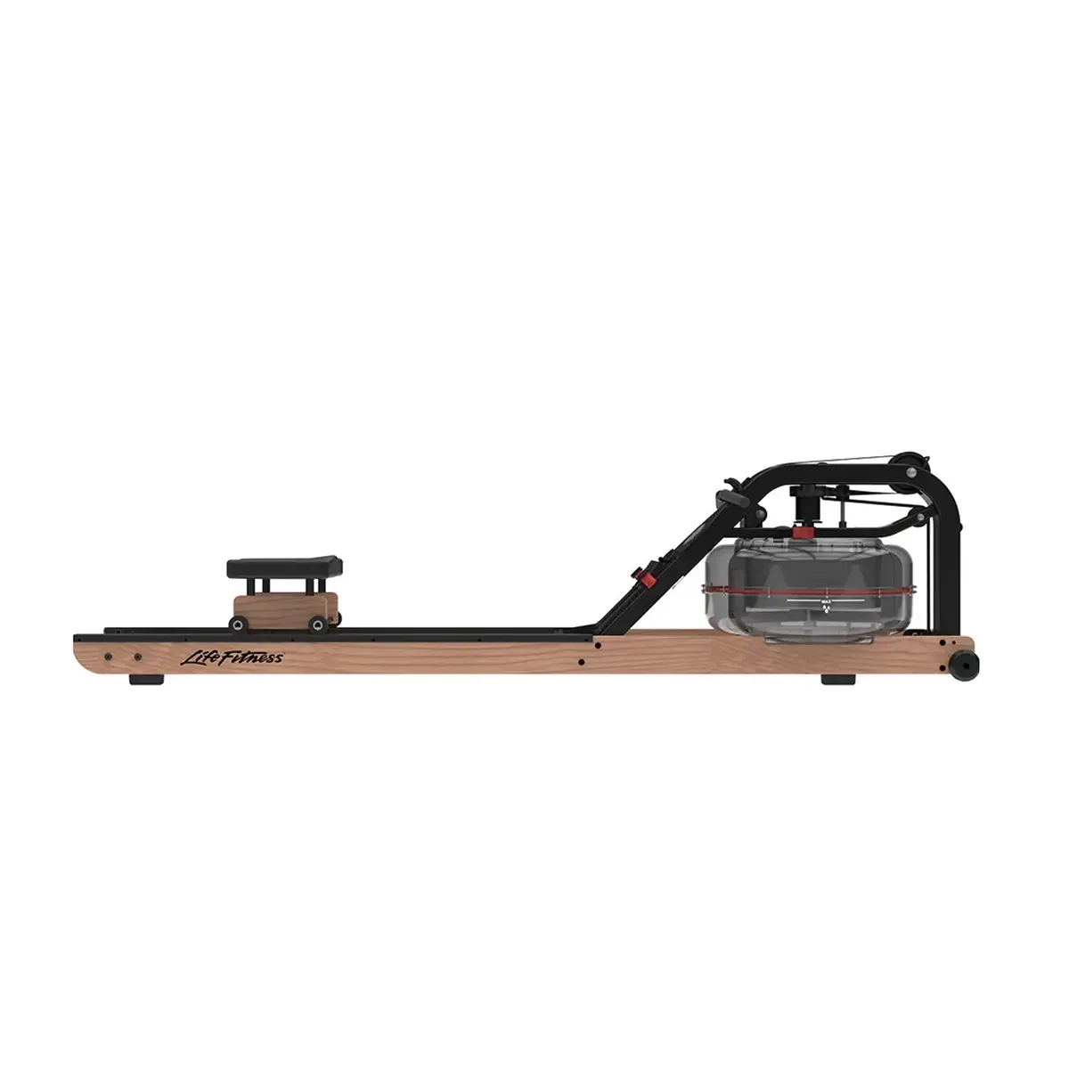 Life Fitness Home rowing machine with fluid resistance and vertical storage
