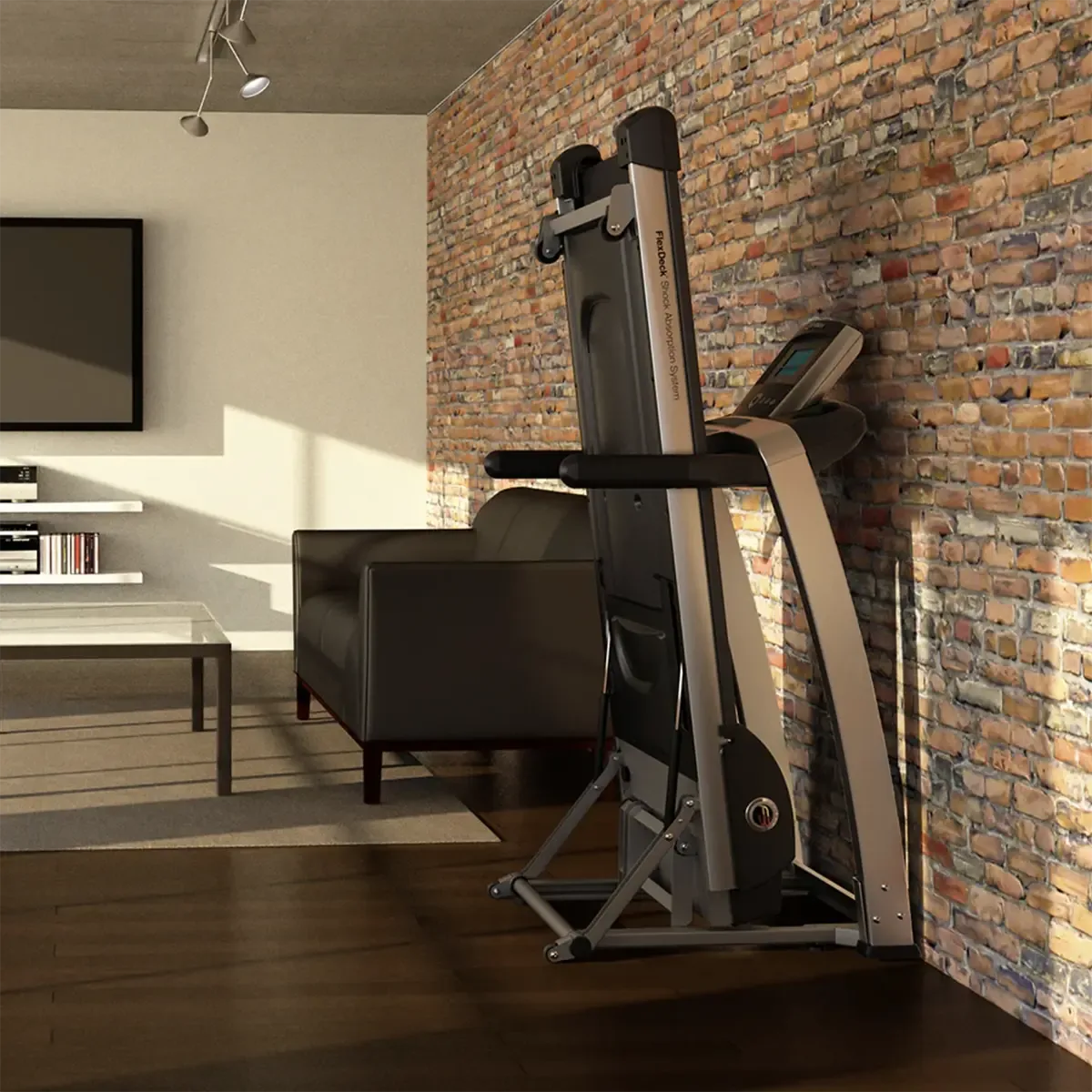 Life Fitness F3 Home treadmill with Bluetooth console and soft drop folding system