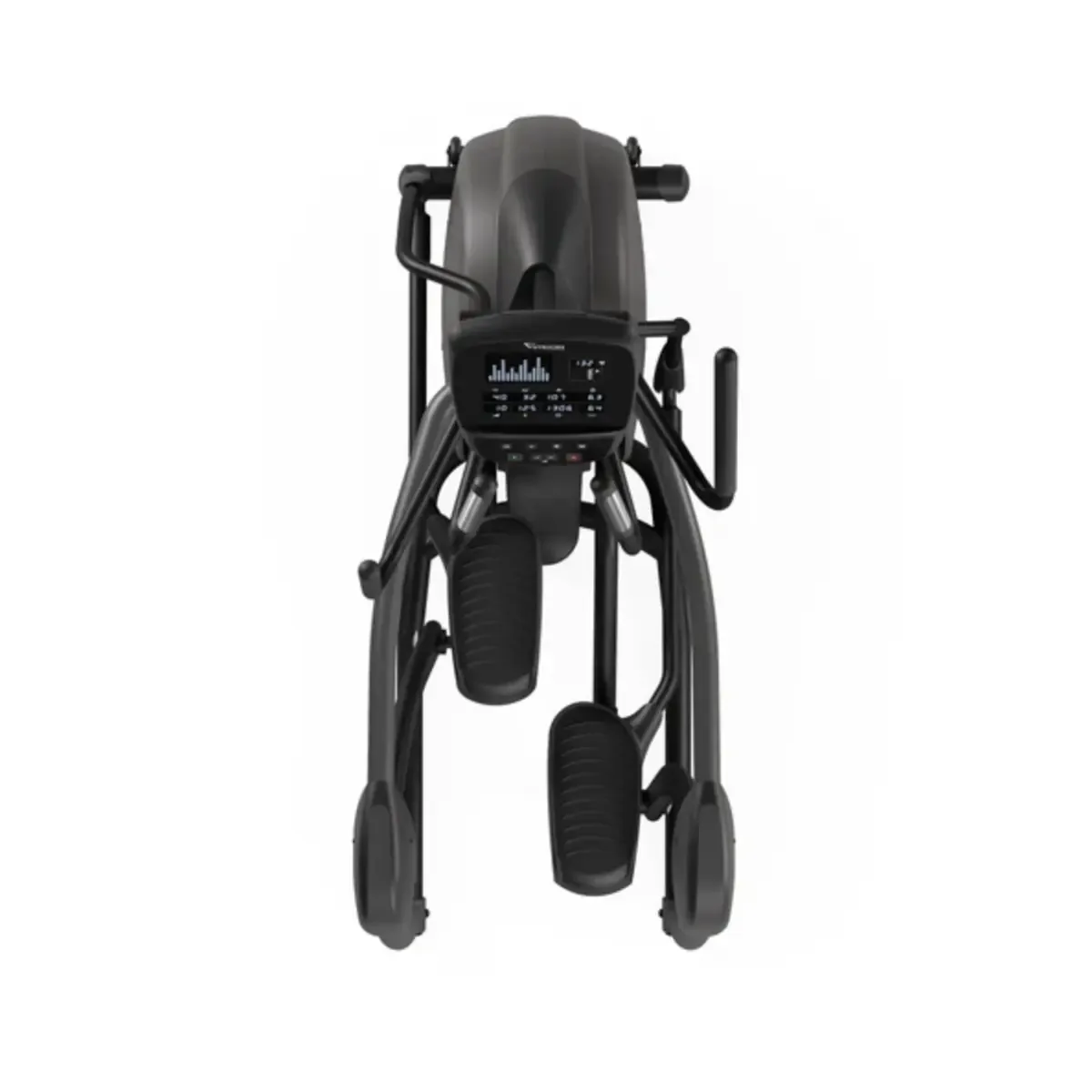 Vision S600E Suspension Elliptical side view with entertainment console