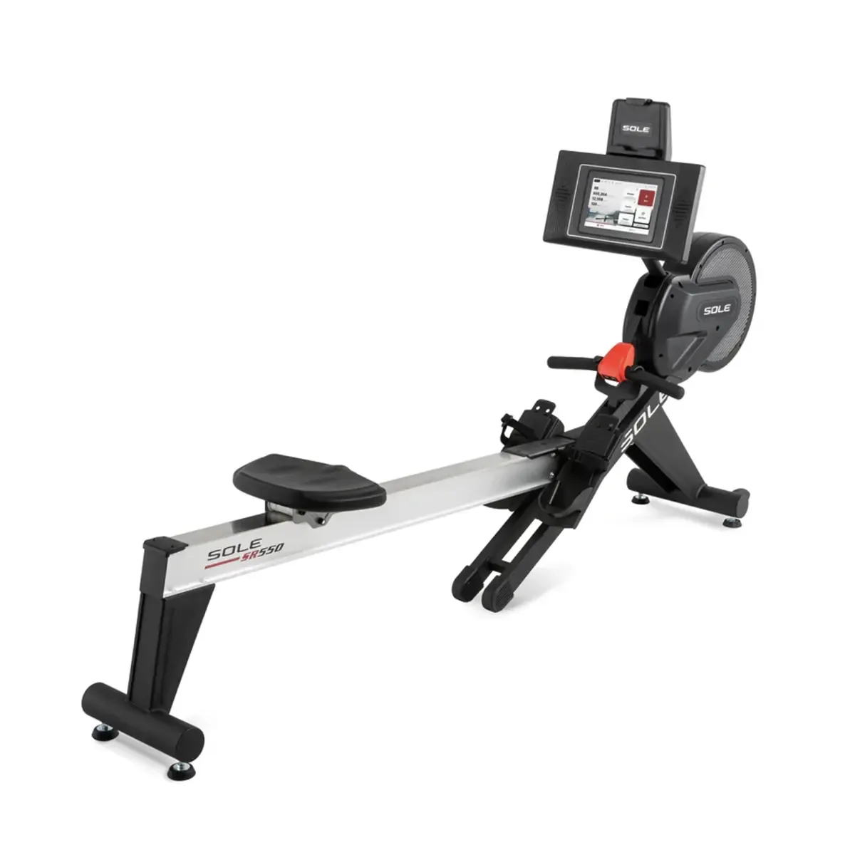 SOLE SR550 Rowing Machine with 10.1 inch touchscreen