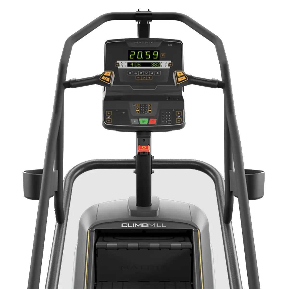 Matrix Performance LED cardio machine with locking staircase and control zone