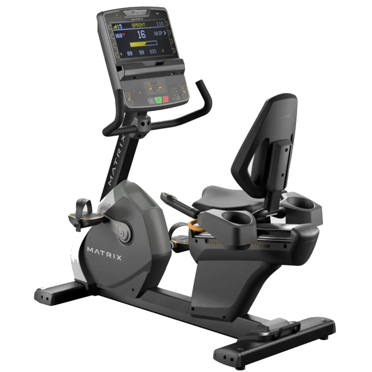 Matrix Performance Premium LED Recumbent Cycle with premium LED console