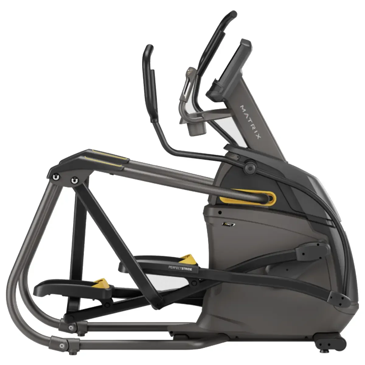 Matrix elliptical with incline for low-impact home cardio