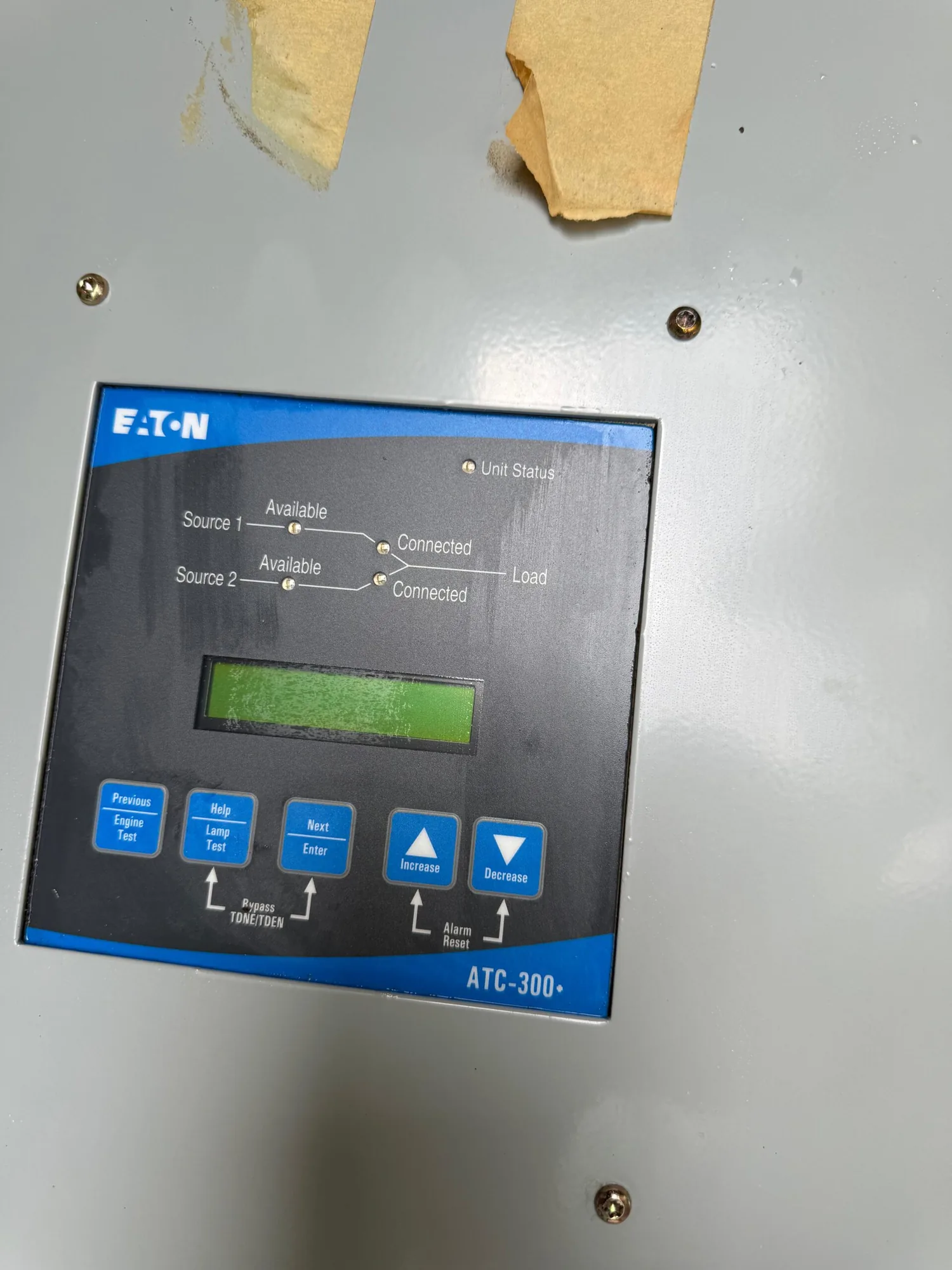 Eaton ATC-300 – 400AMP, 240V Automatic Transfer Switch