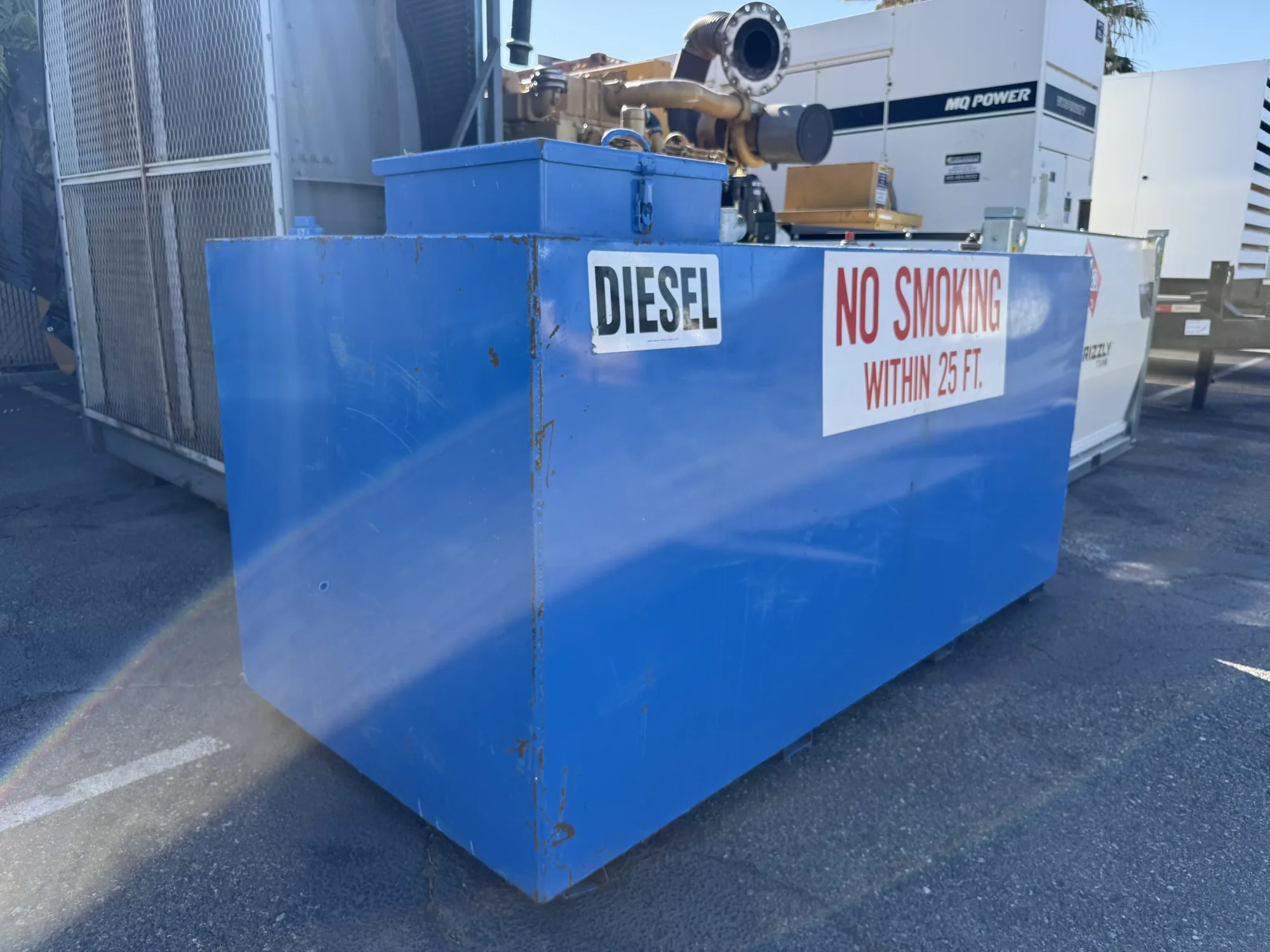 Rackerby 500 Gallon UL 142 Double-Wall Diesel Fuel Storage Tank
