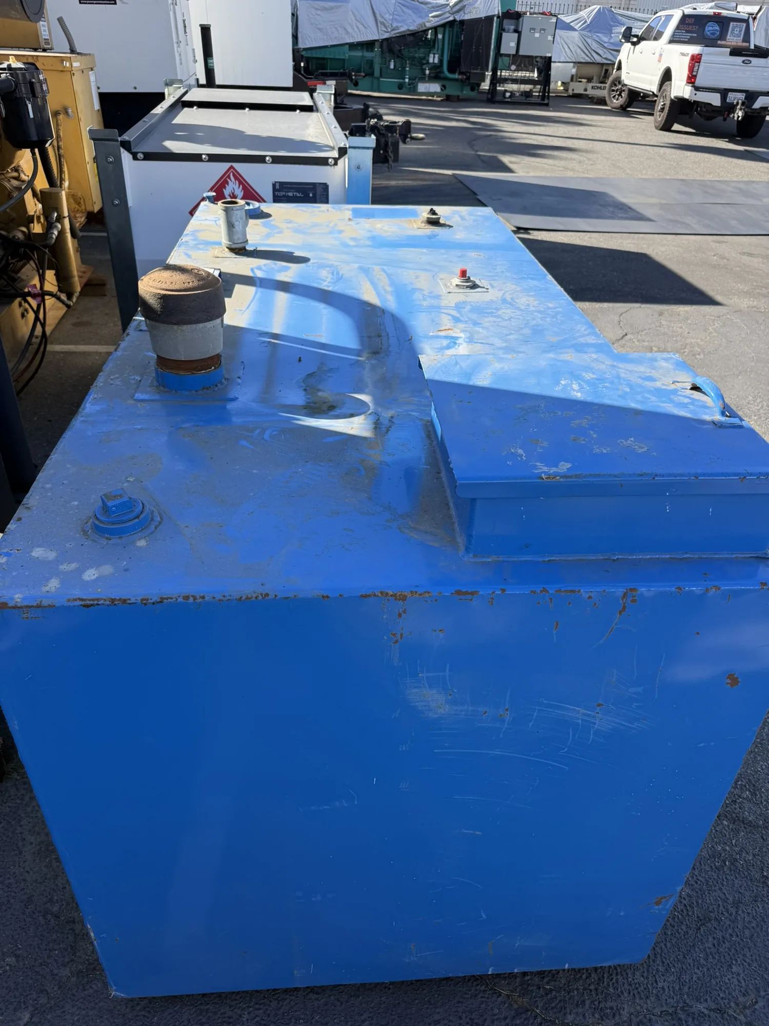 Rackerby 500 Gallon UL 142 Double-Wall Diesel Fuel Storage Tank