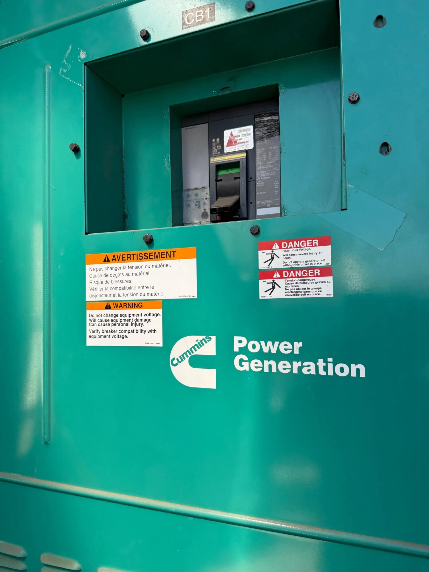 Cummins DQFAD / QST30 – 1000KW Tier 2 Diesel Generator Sets (2 Available)