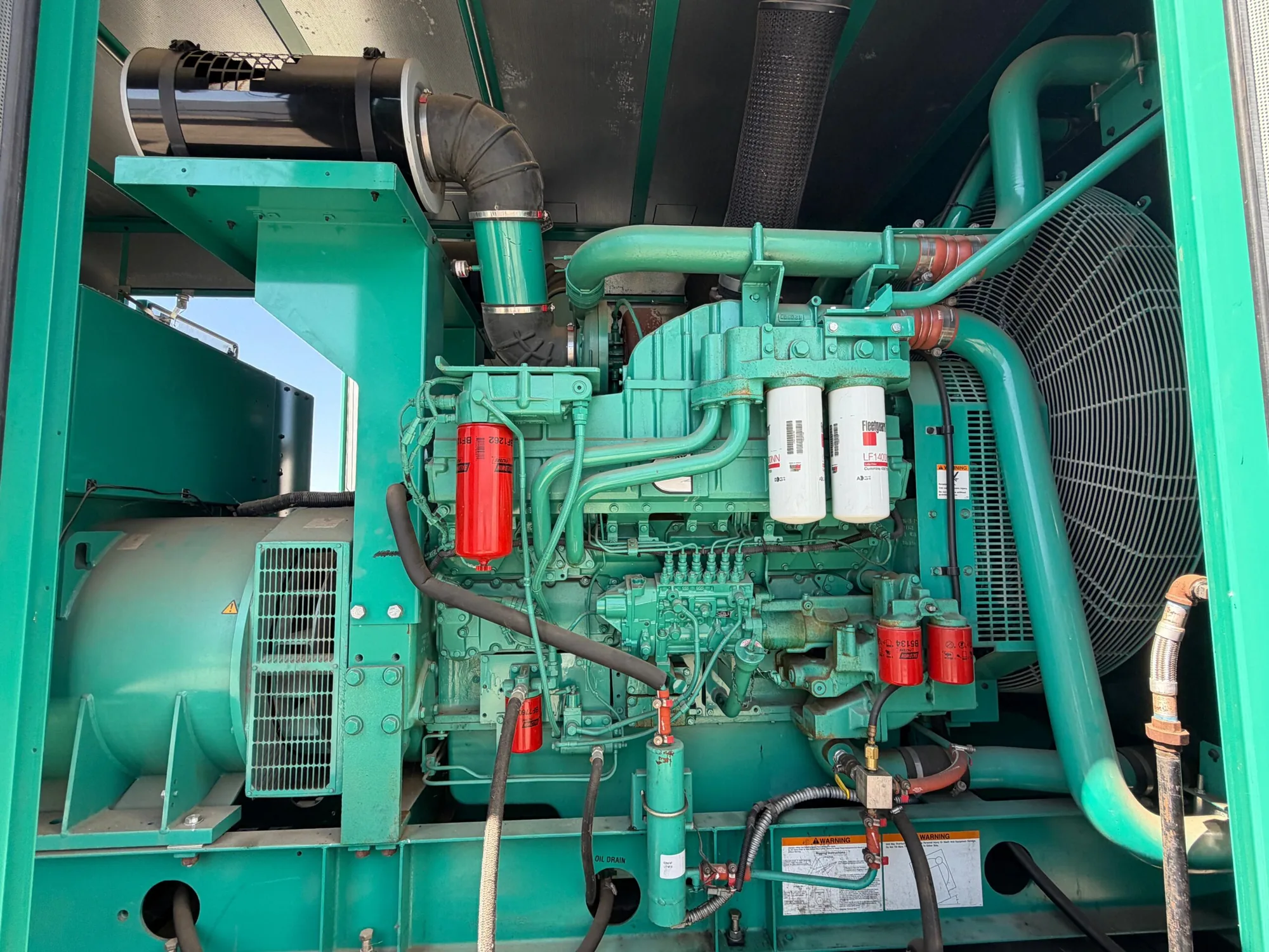 Cummins DQFAD / QST30 – 1000KW Tier 2 Diesel Generator Sets (2 Available)