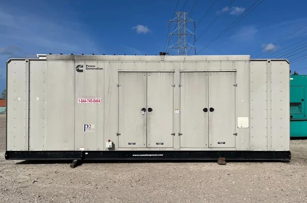 Cummins DQFAA / QST30 – 750KW Tier 2 Diesel Generator Set