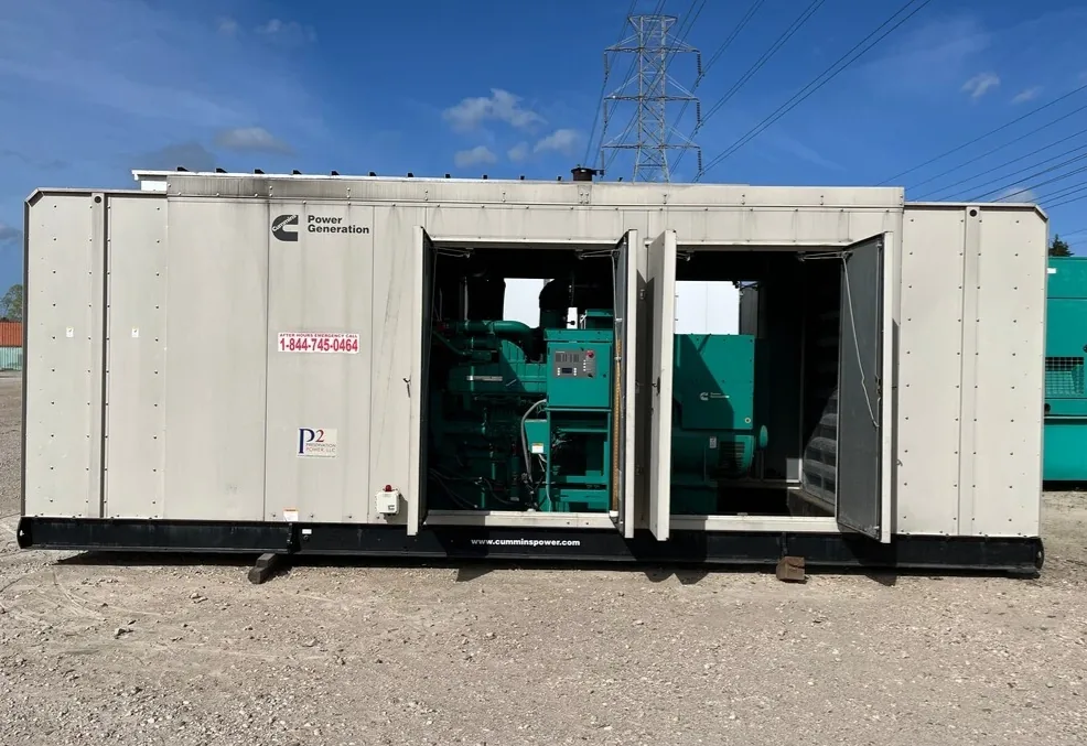 Cummins DQFAA / QST30 – 750KW Tier 2 Diesel Generator Set
