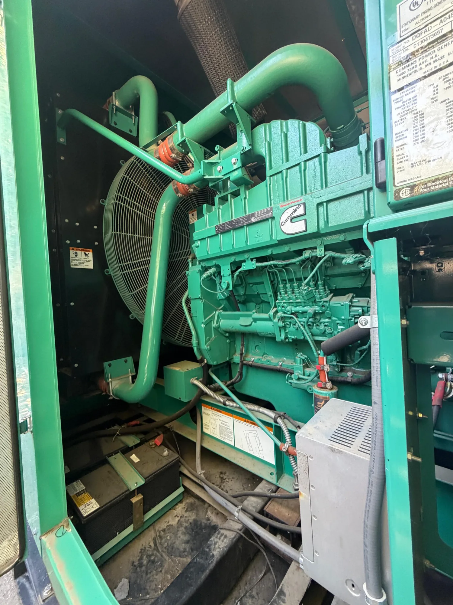 Cummins DQFAD / QST30 – 1000KW Tier 2 Diesel Generator Sets (2 Available)