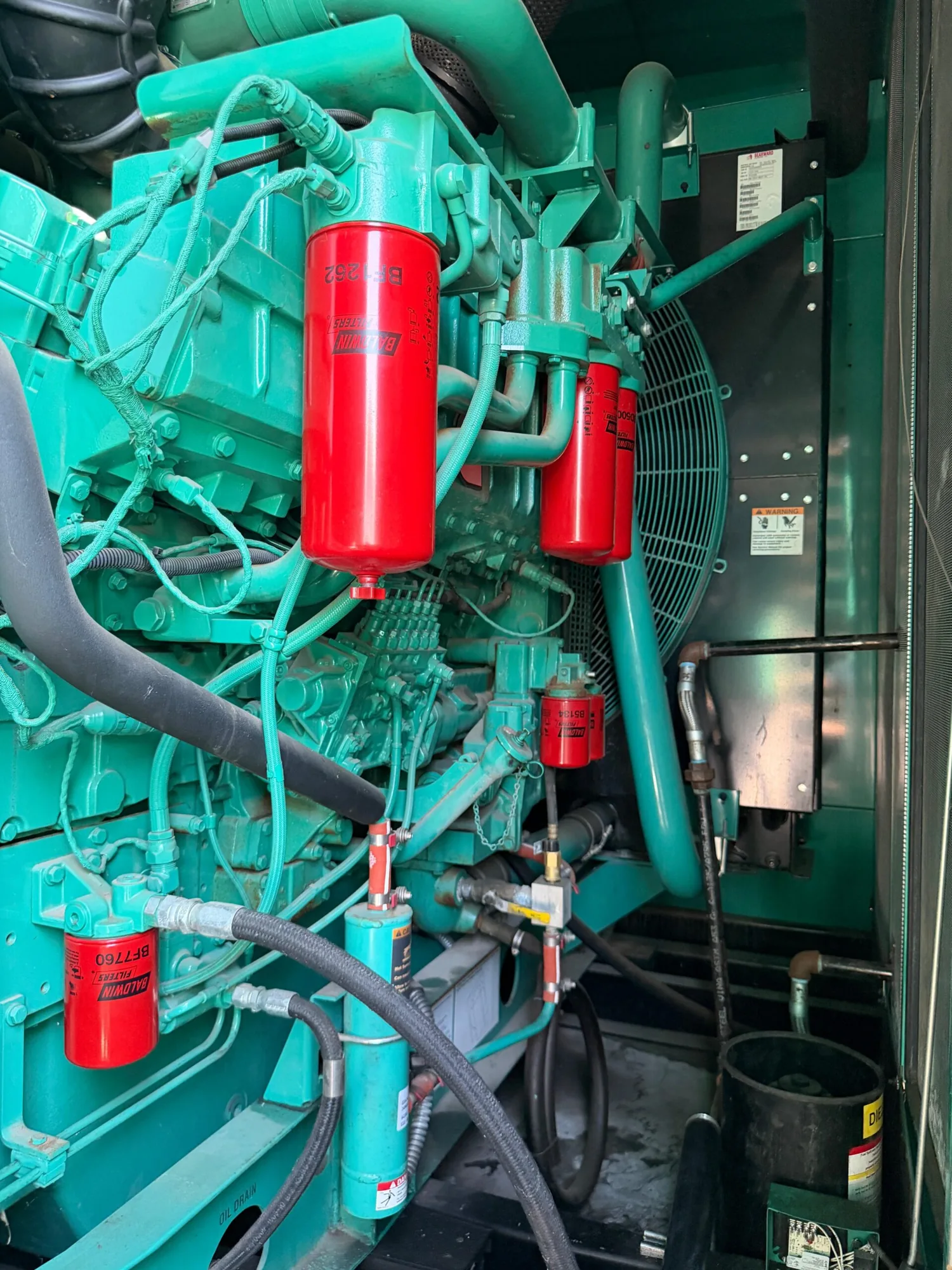 Cummins DQFAD / QST30 – 1000KW Tier 2 Diesel Generator Sets (2 Available)