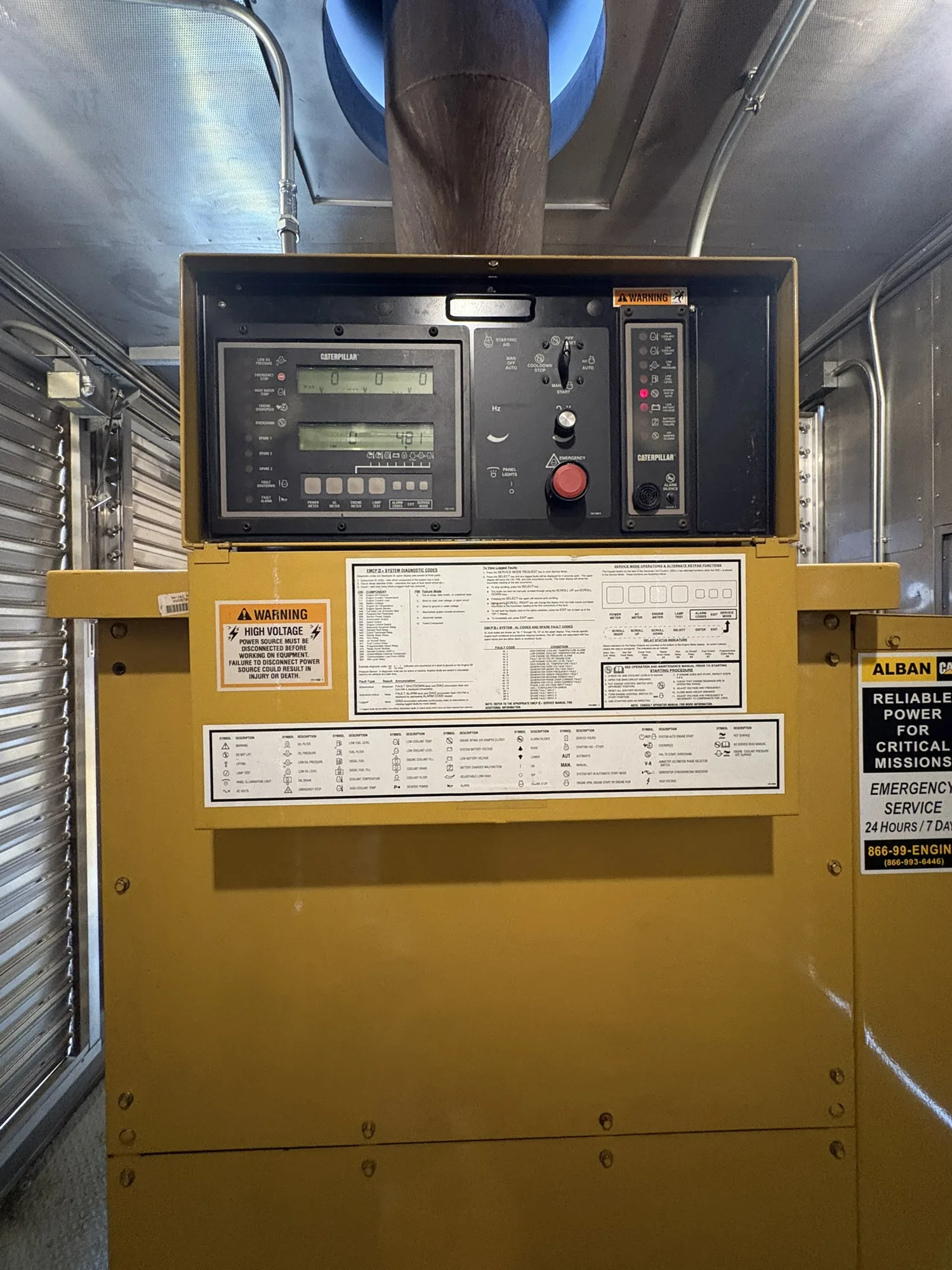 Caterpillar 3512 – 1250KW Enclosed Diesel Generator Set (2 AVAILABLE)