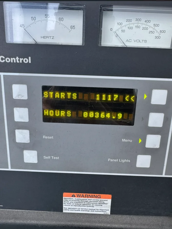 Cummins DFLE/KTA50 – 1500KW Diesel Generator Set (2 Available)