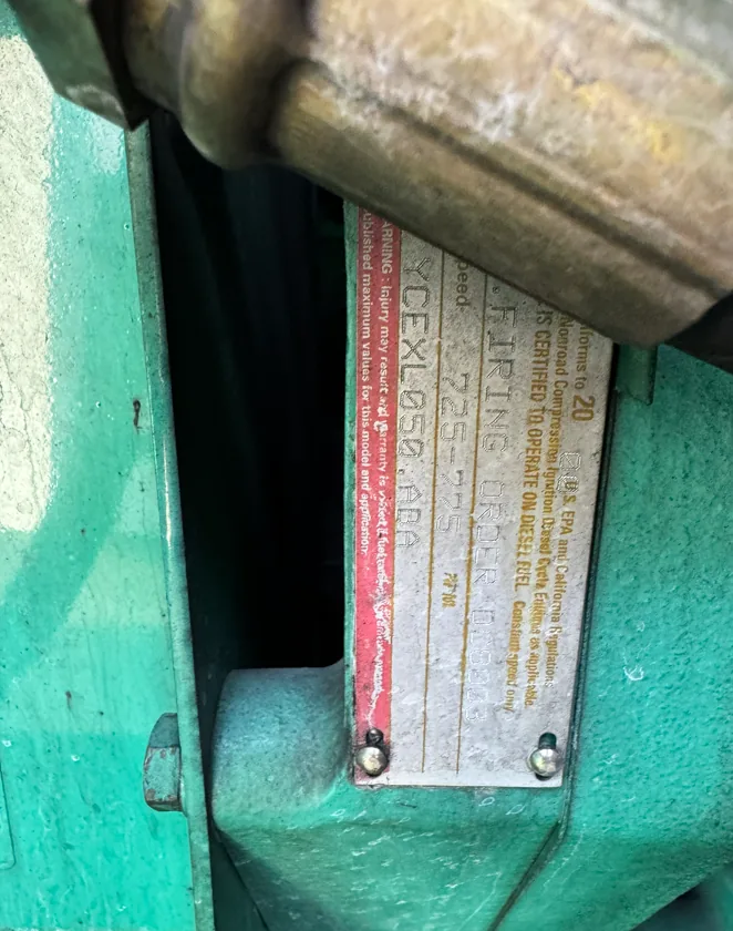Cummins DFLE/KTA50 – 1500KW Diesel Generator Set (2 Available)