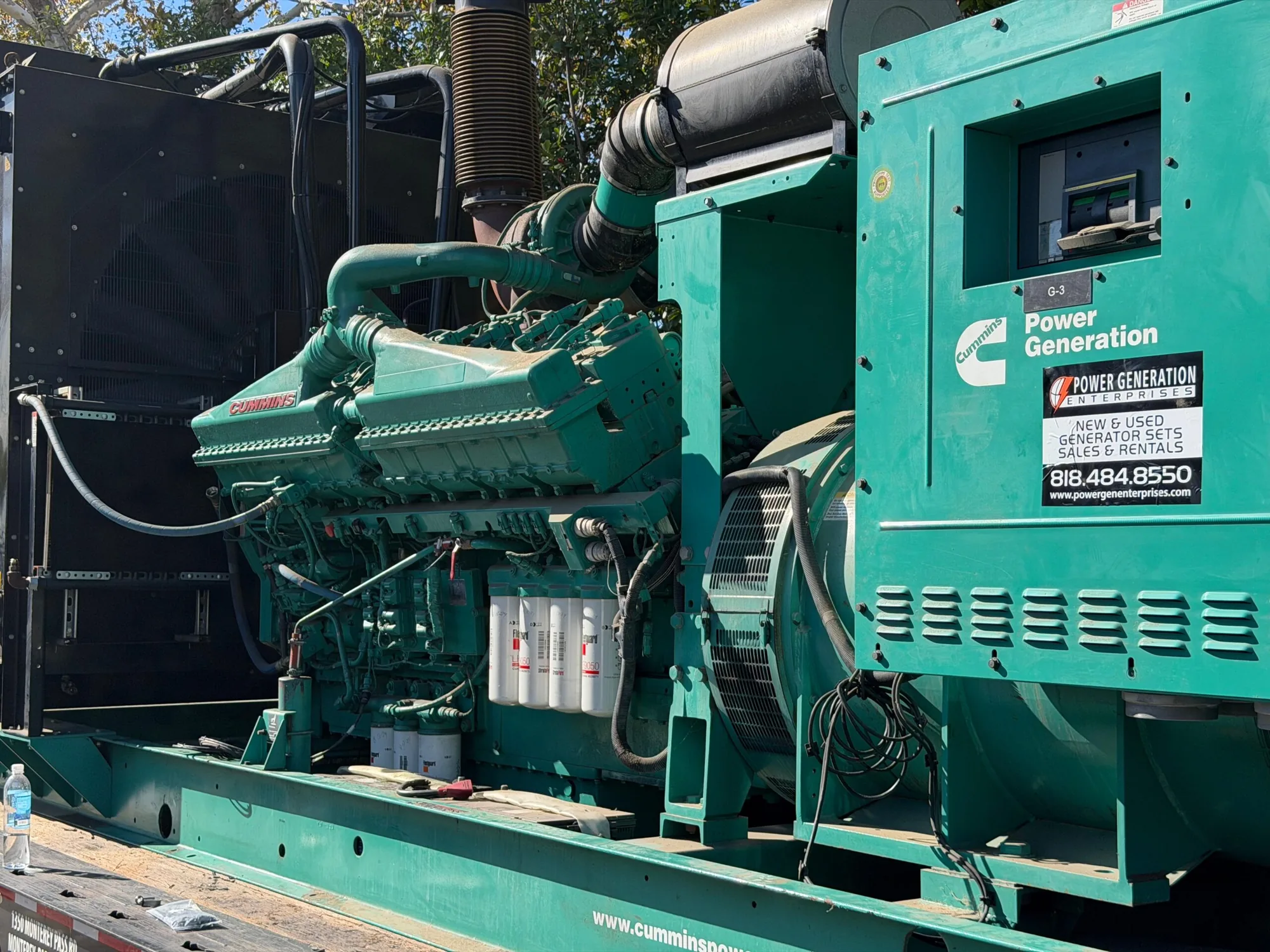 Cummins DQGAB / QSK50 – 1500KW Tier 2 Diesel Generator Set