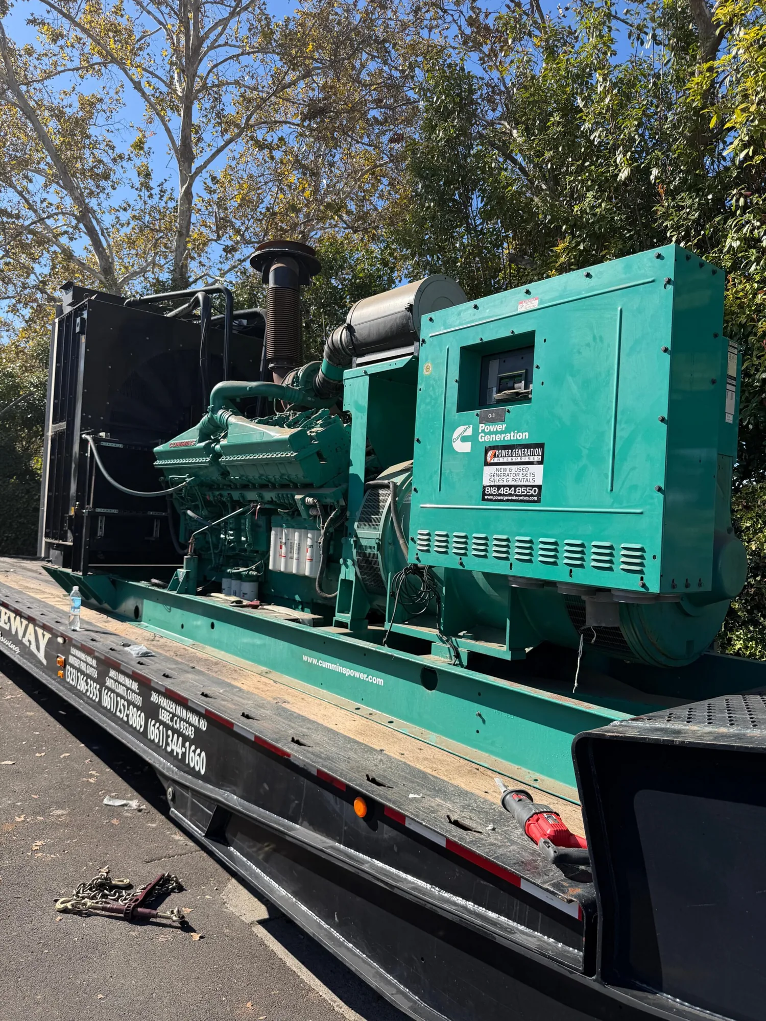 Cummins DQGAB / QSK50 – 1500KW Tier 2 Diesel Generator Set