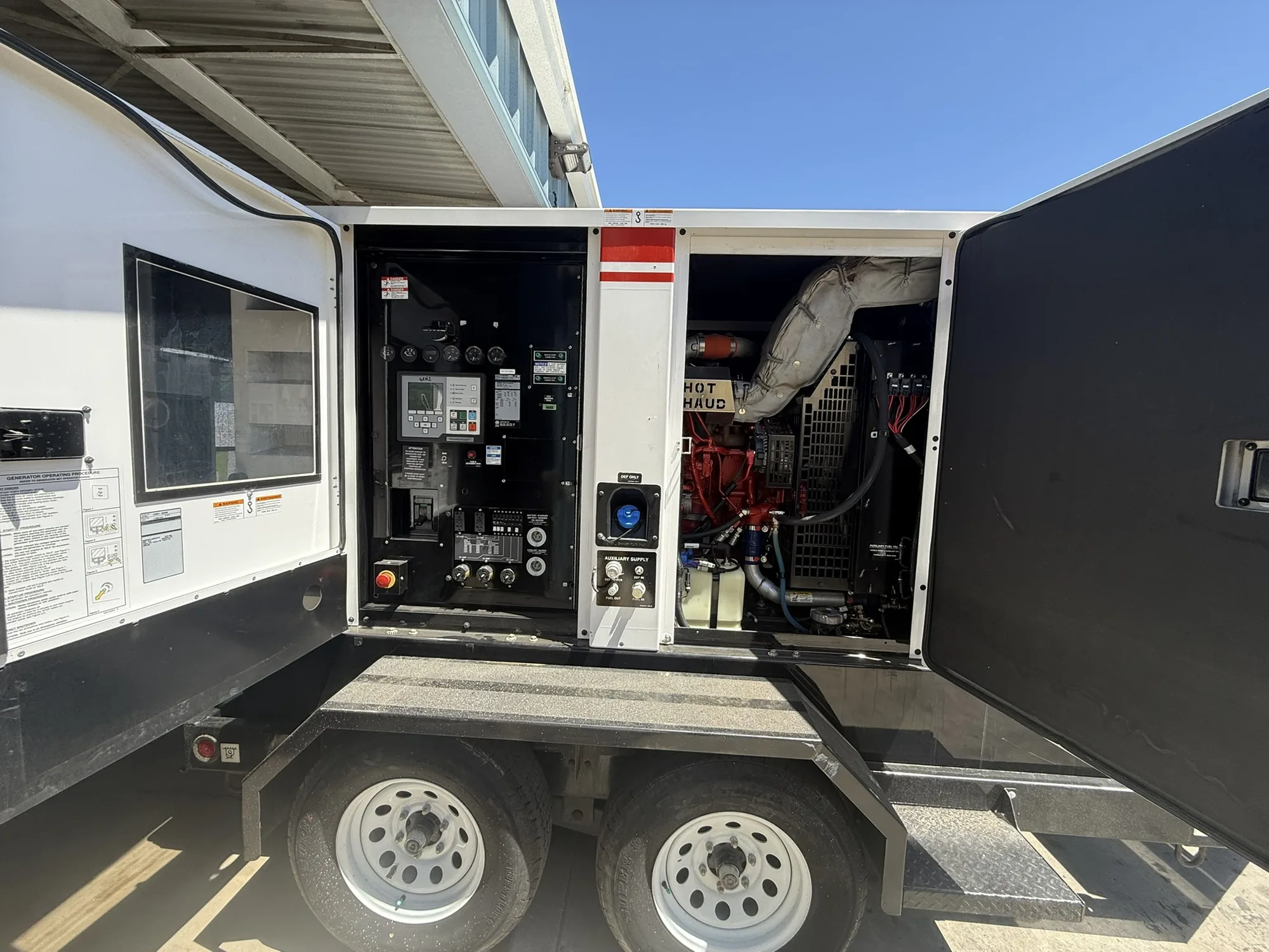 Cummins C100D2RE – 100KW Tier 4 Final Rental Grade Portable Diesel Generator Set