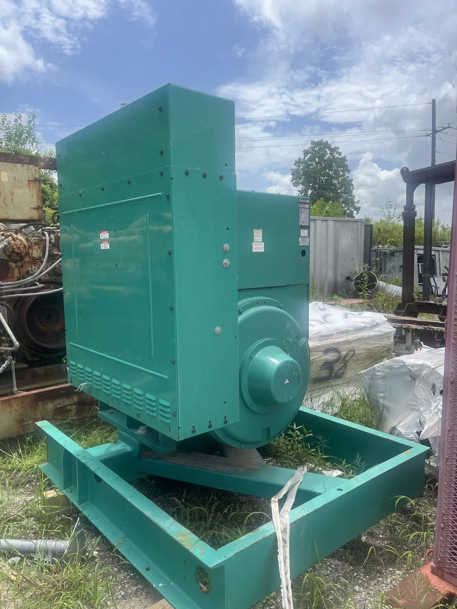 Stamford PI743B Generator End With PowerCommand Digital Panel