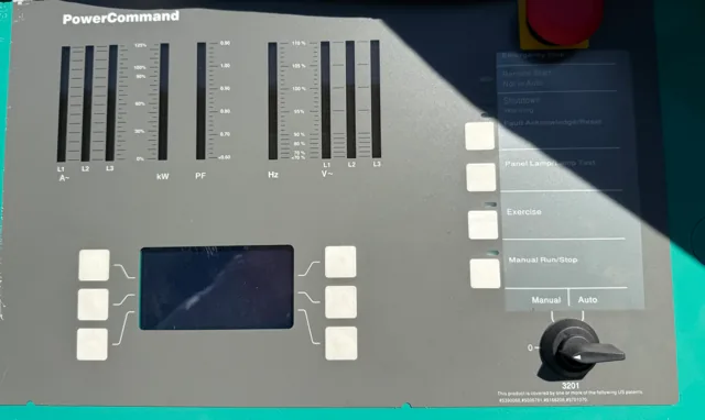 Stamford PI743B Generator End With PowerCommand Digital Panel