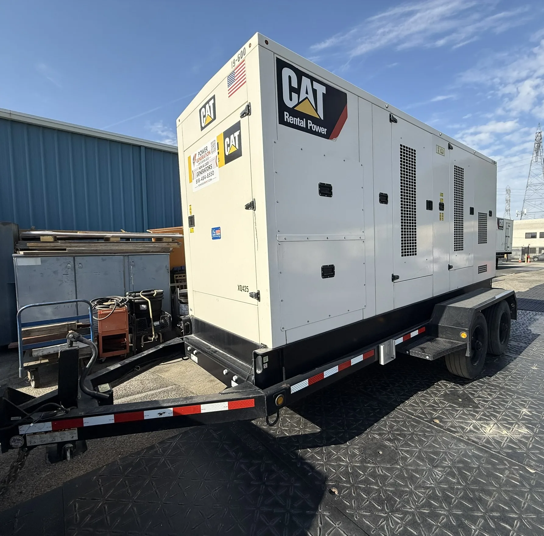 Caterpillar XQ425 – 375KW Tier 4 FINAL/CARB Rental Grade Power Module