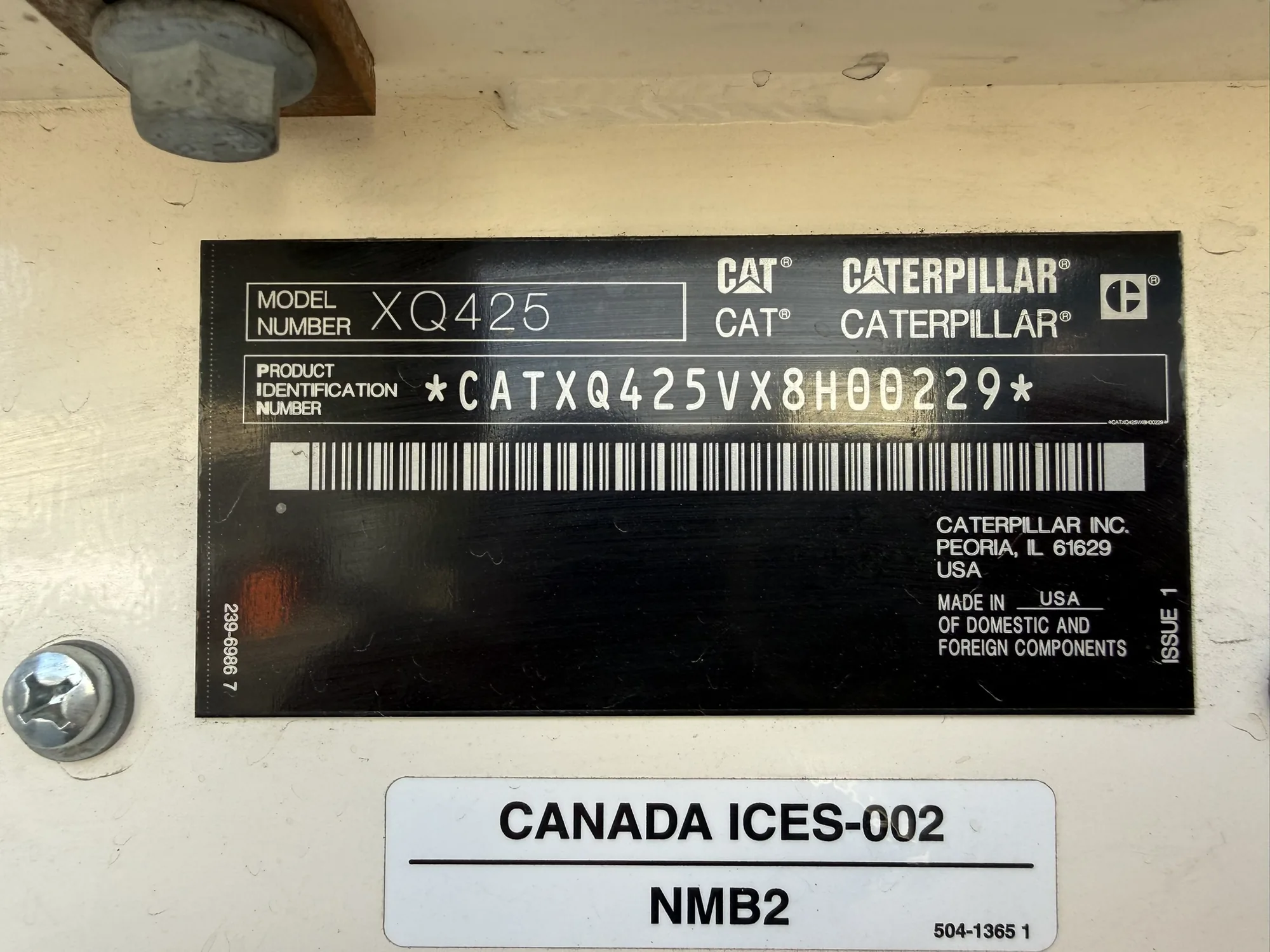 Caterpillar XQ425 – 375KW Tier 4 FINAL/CARB Rental Grade Power Module