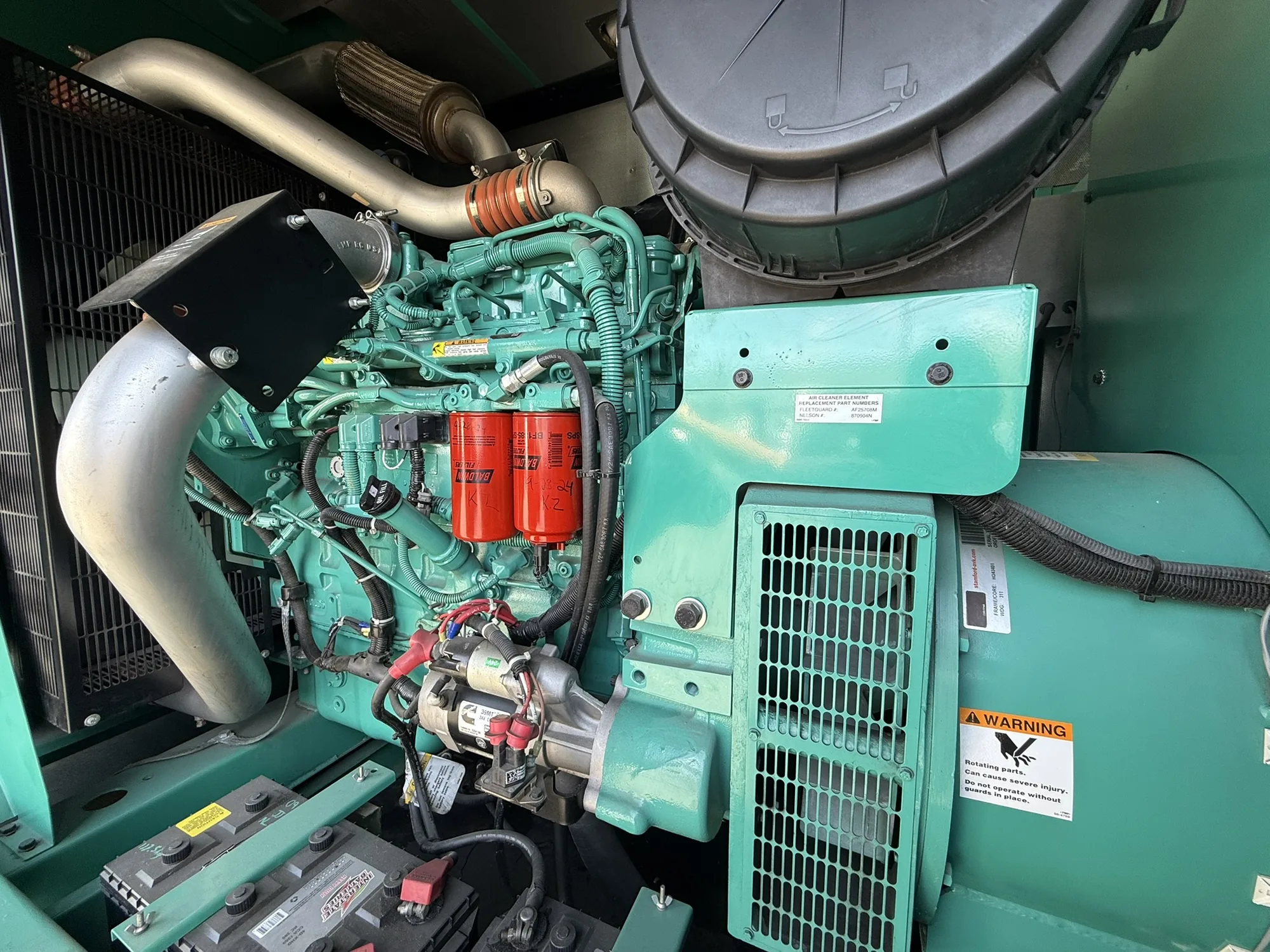 Cummins DQDAA / QSL9 – 250KW Tier 3 Diesel Generator Set