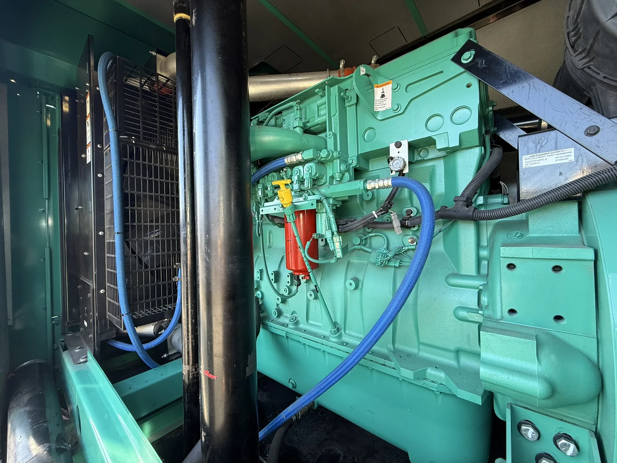 Cummins DFEK / QSX15 – 500KW Tier 2 Diesel Generator Set