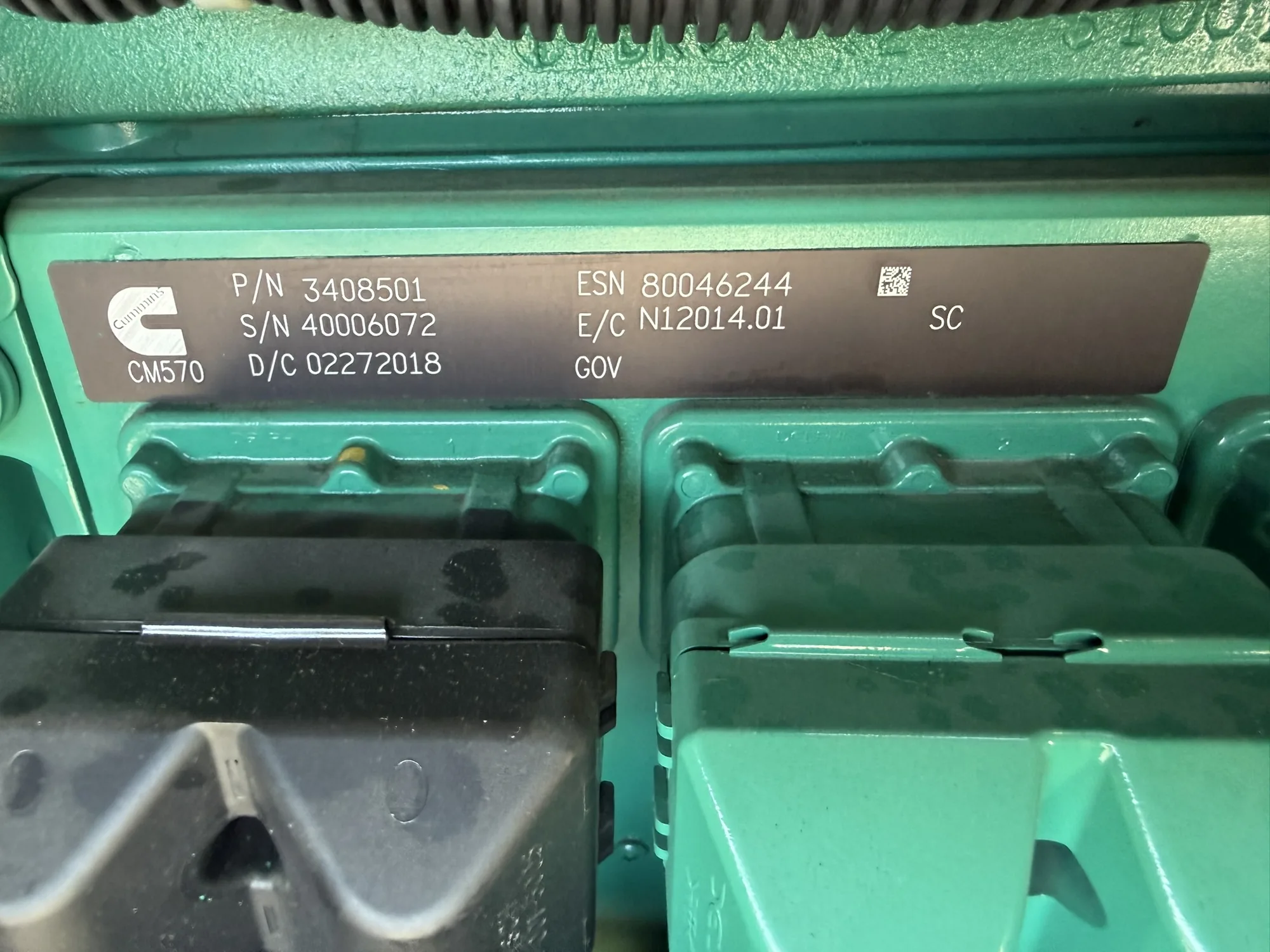 Cummins DFEK / QSX15 – 500KW Tier 2 Diesel Generator Set