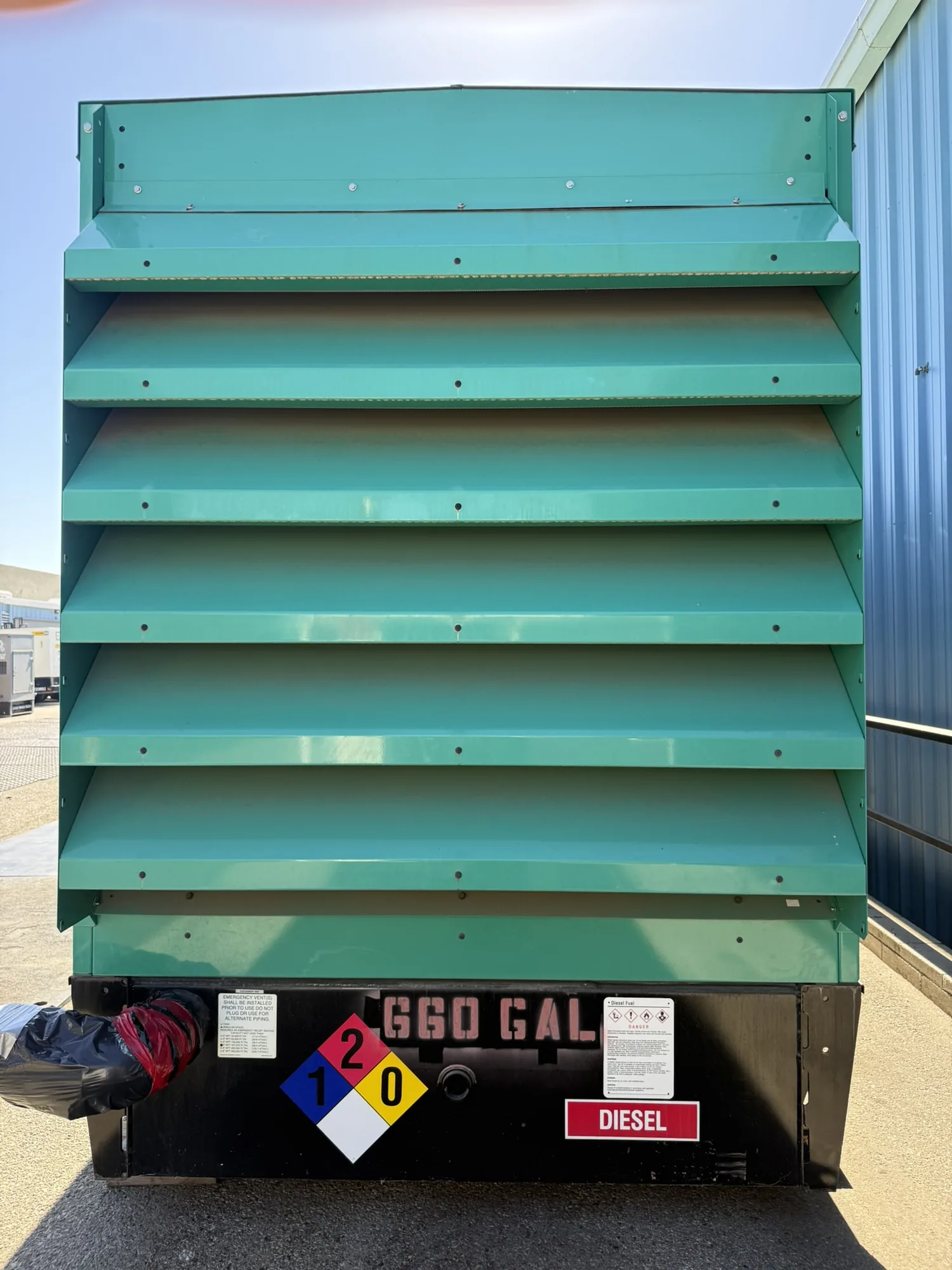 Cummins DFEK / QSX15 – 500KW Tier 2 Diesel Generator Set