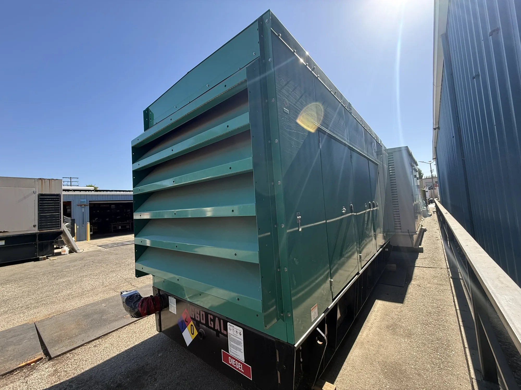 Cummins DFEK / QSX15 – 500KW Tier 2 Diesel Generator Set