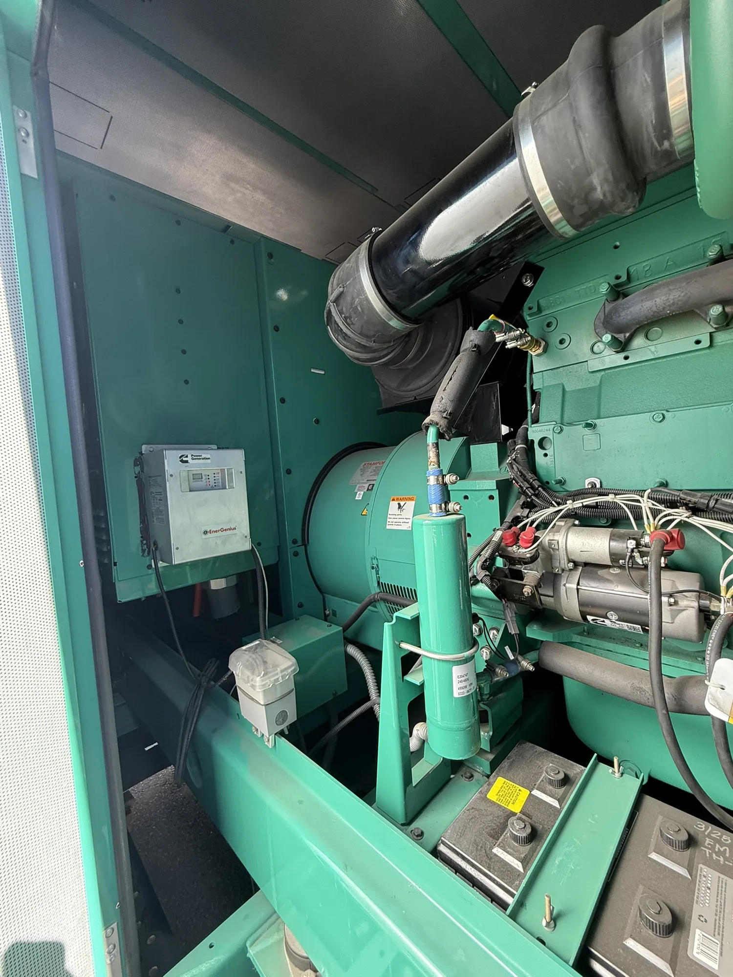 Cummins DFEK / QSX15 – 500KW Tier 2 Diesel Generator Set
