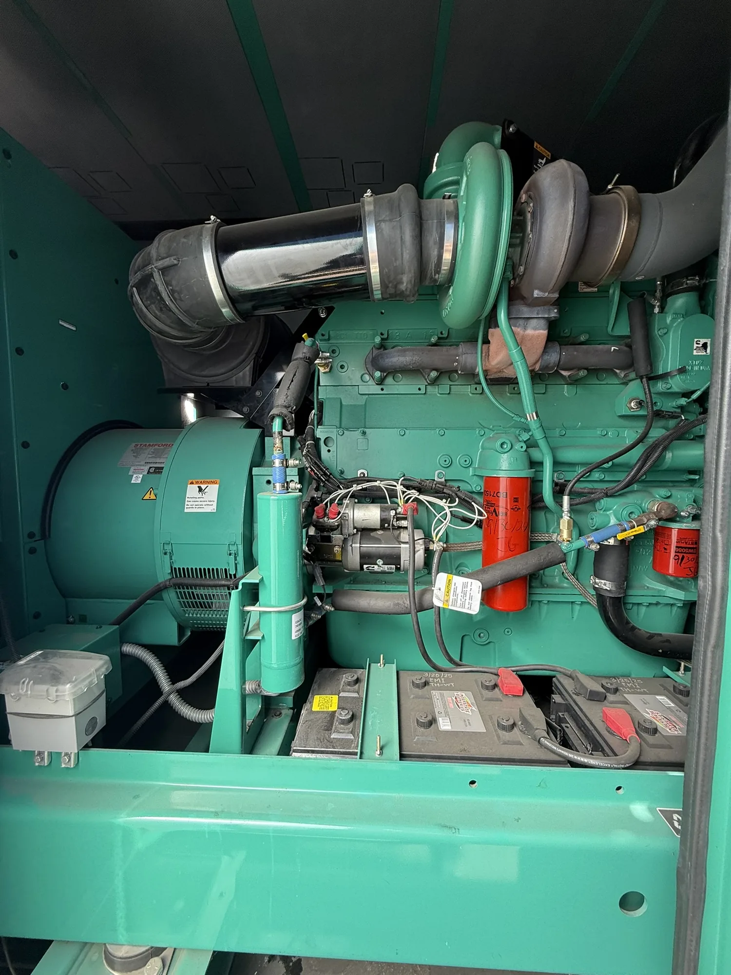 Cummins DFEK / QSX15 – 500KW Tier 2 Diesel Generator Set