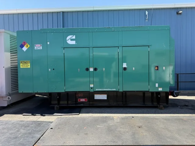 Cummins DFEK / QSX15 – 500KW Tier 2 Diesel Generator Set
