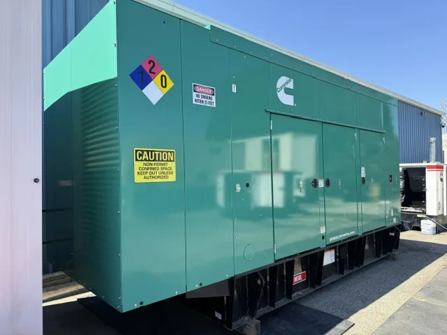 Cummins DFEK / QSX15 – 500KW Tier 2 Diesel Generator Set