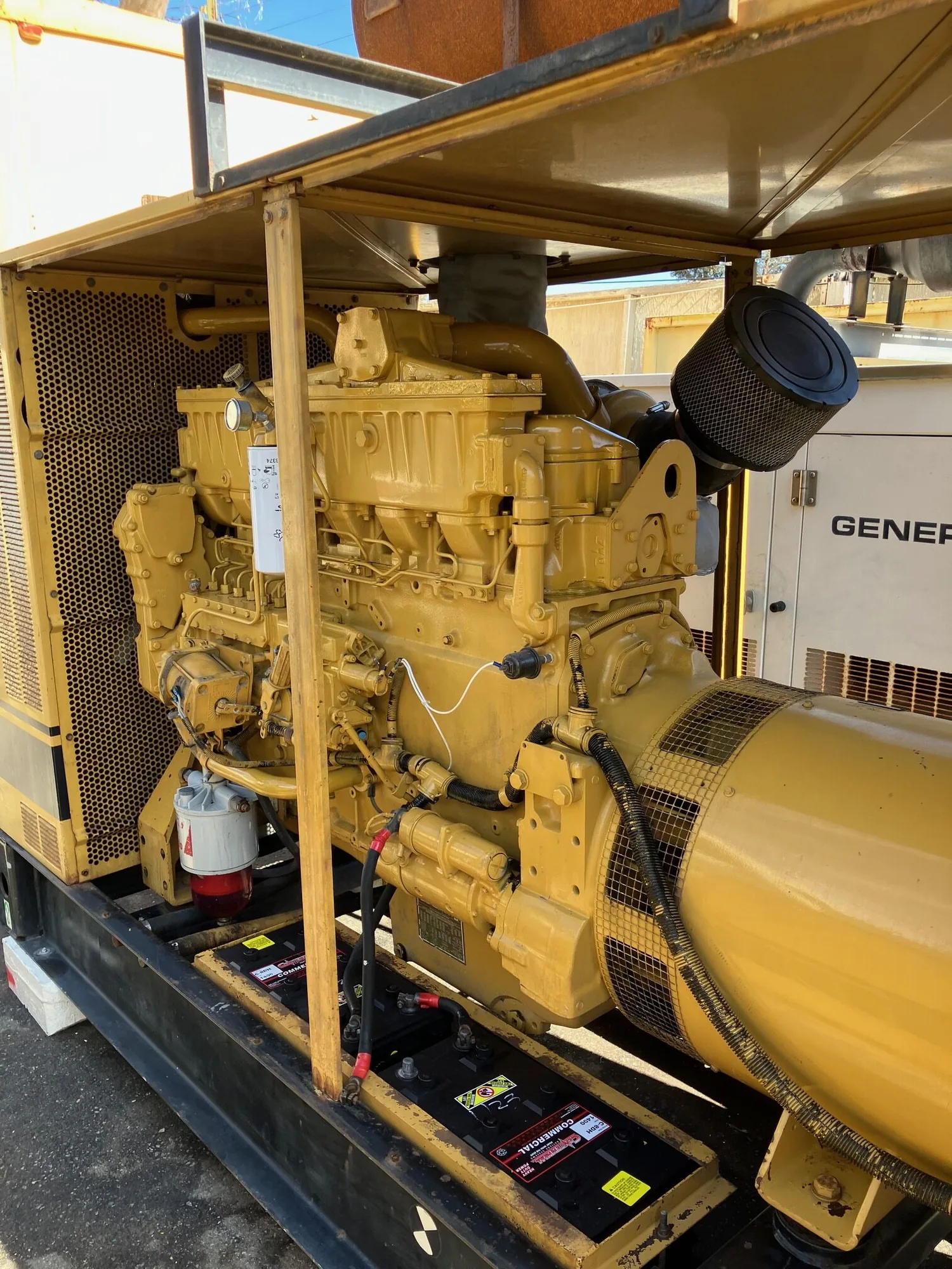 Caterpillar 3406B – 350KW Enclosed Diesel Generator Set