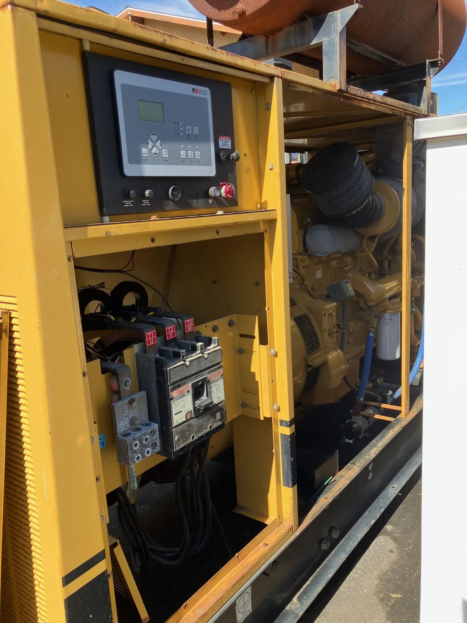 Caterpillar 3406B – 350KW Enclosed Diesel Generator Set