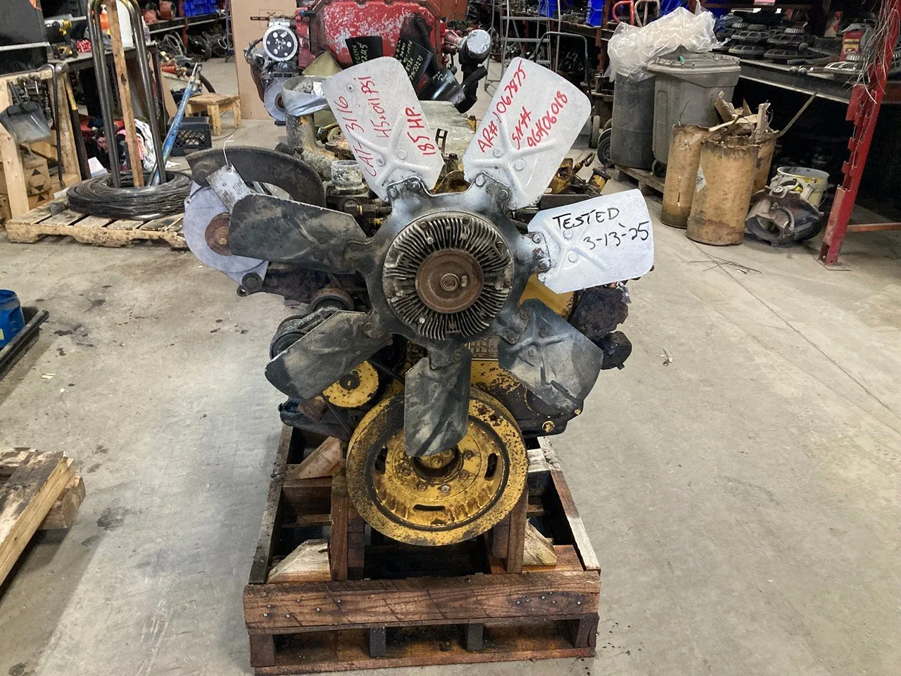 1994 Caterpillar 3116 185hp Diesel Engine