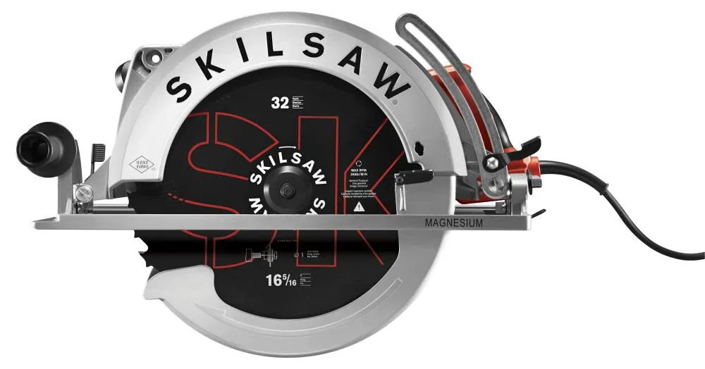 NEW SKILSAW 16-5/16 In. Magnesium Super Sawsquatch Worm Drive Saw