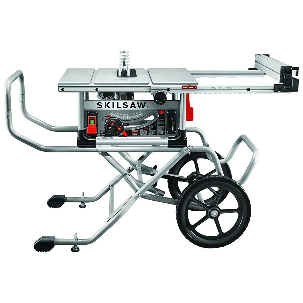 NEW SKILSAW Table Saw 10in Heavy Duty Worm Drive with Stand