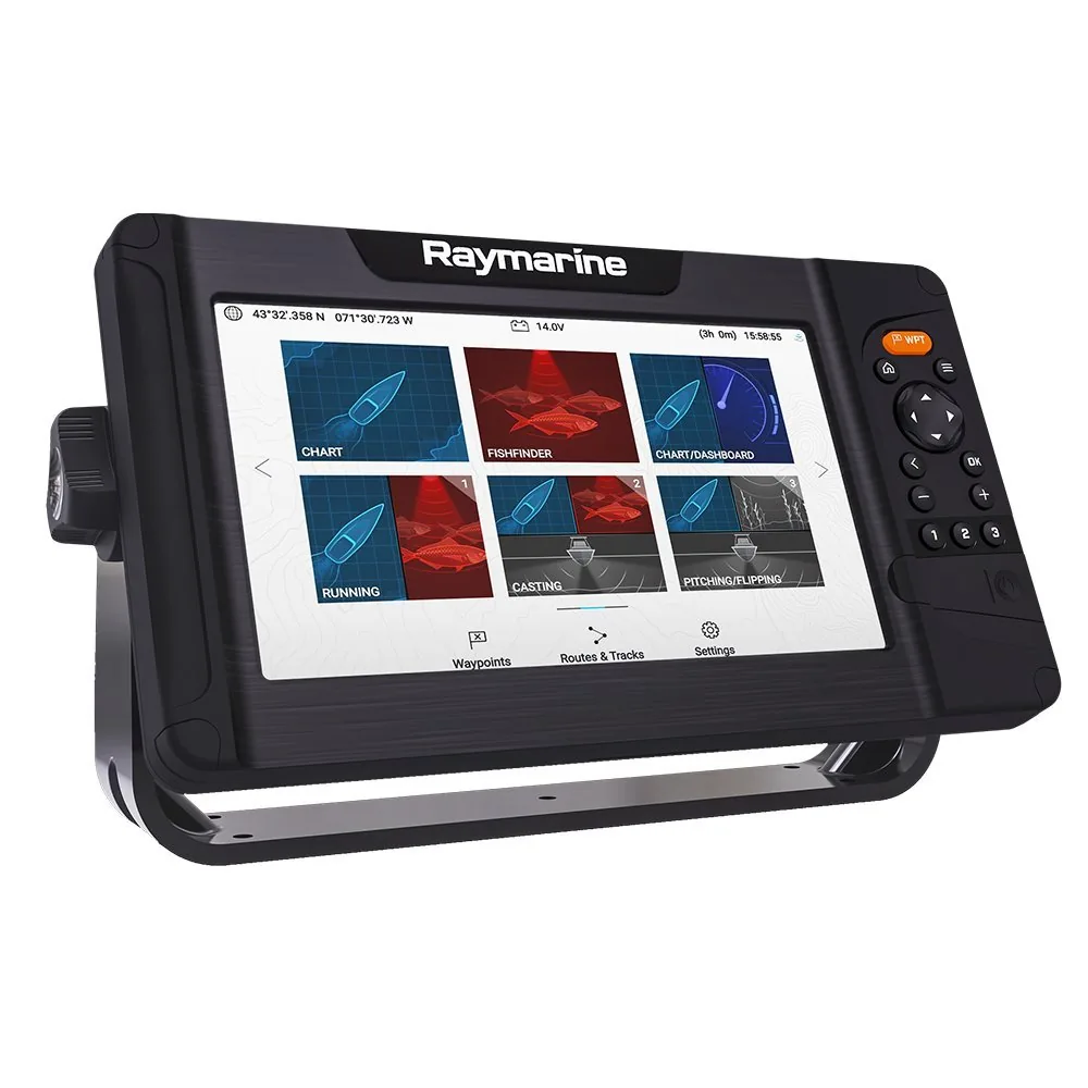 Raymarine Element 9 HV Chartplotter & Fishfinder Combo – No Transducer