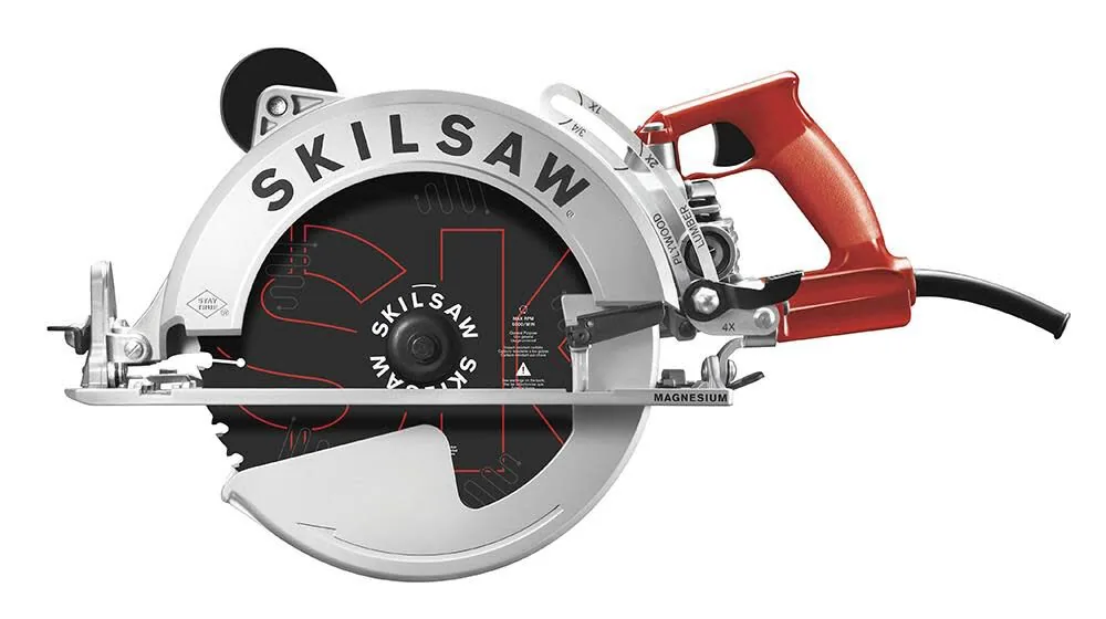 NEW SKILSAW 10-1/4 In. Magnesium SAWSQUATCH Worm Drive Saw