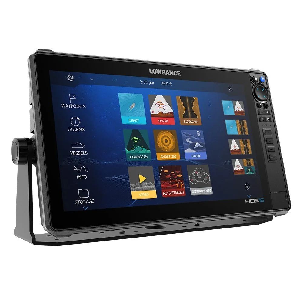 Lowrance HDS PRO 16 – w/ Preloaded C-MAP DISCOVER OnBoard & Active Imaging HD Transducer