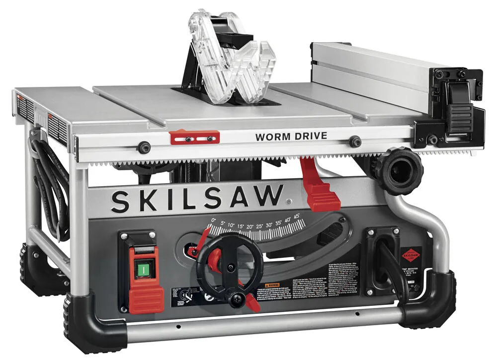 NEW SKILSAW 8 1/4in Portable Worm Drive Table Saw with Blade