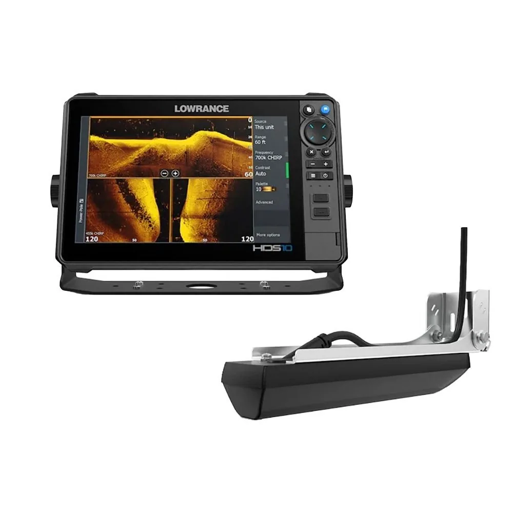 Lowrance HDS PRO 10 – w/ Preloaded C-MAP DISCOVER OnBoard & Active Imaging HD Transducer
