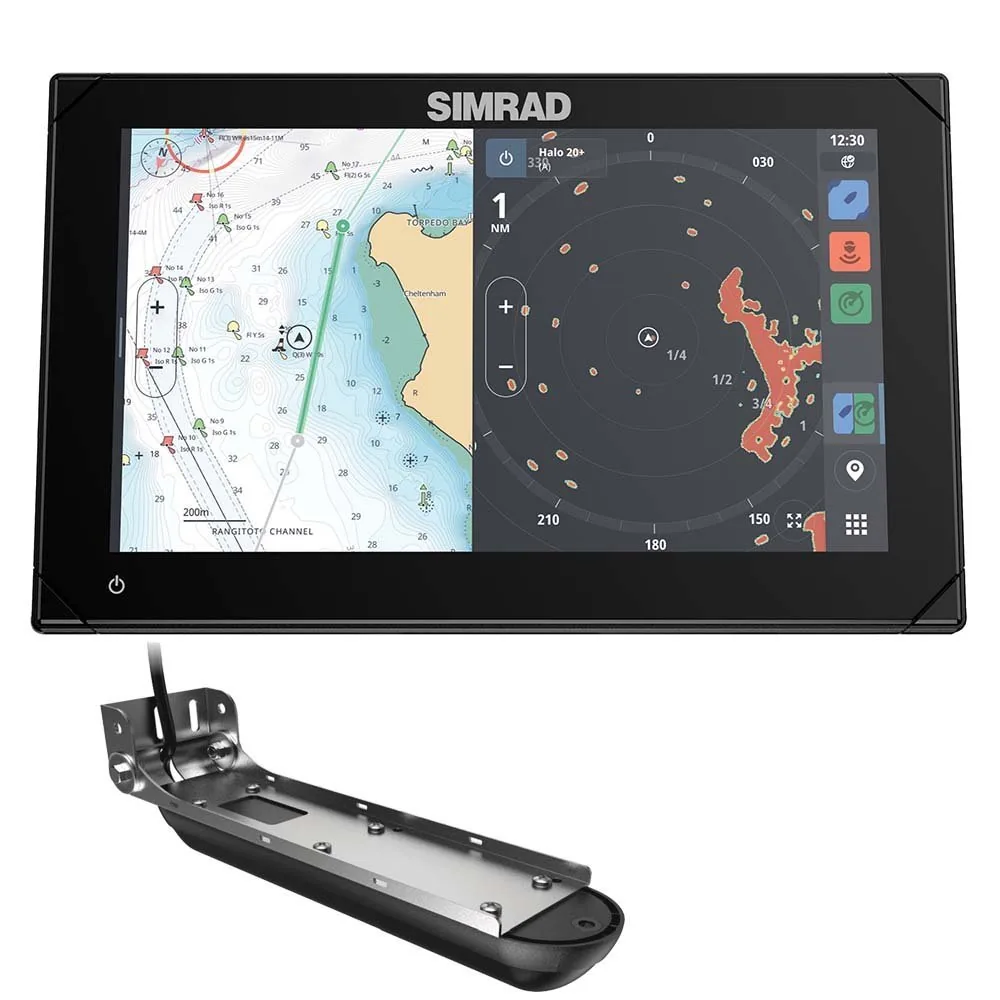 Simrad NSX 3009 9 Combo Chartplotter & Fishfinder w/Active Imaging 3-in-1 Transducer