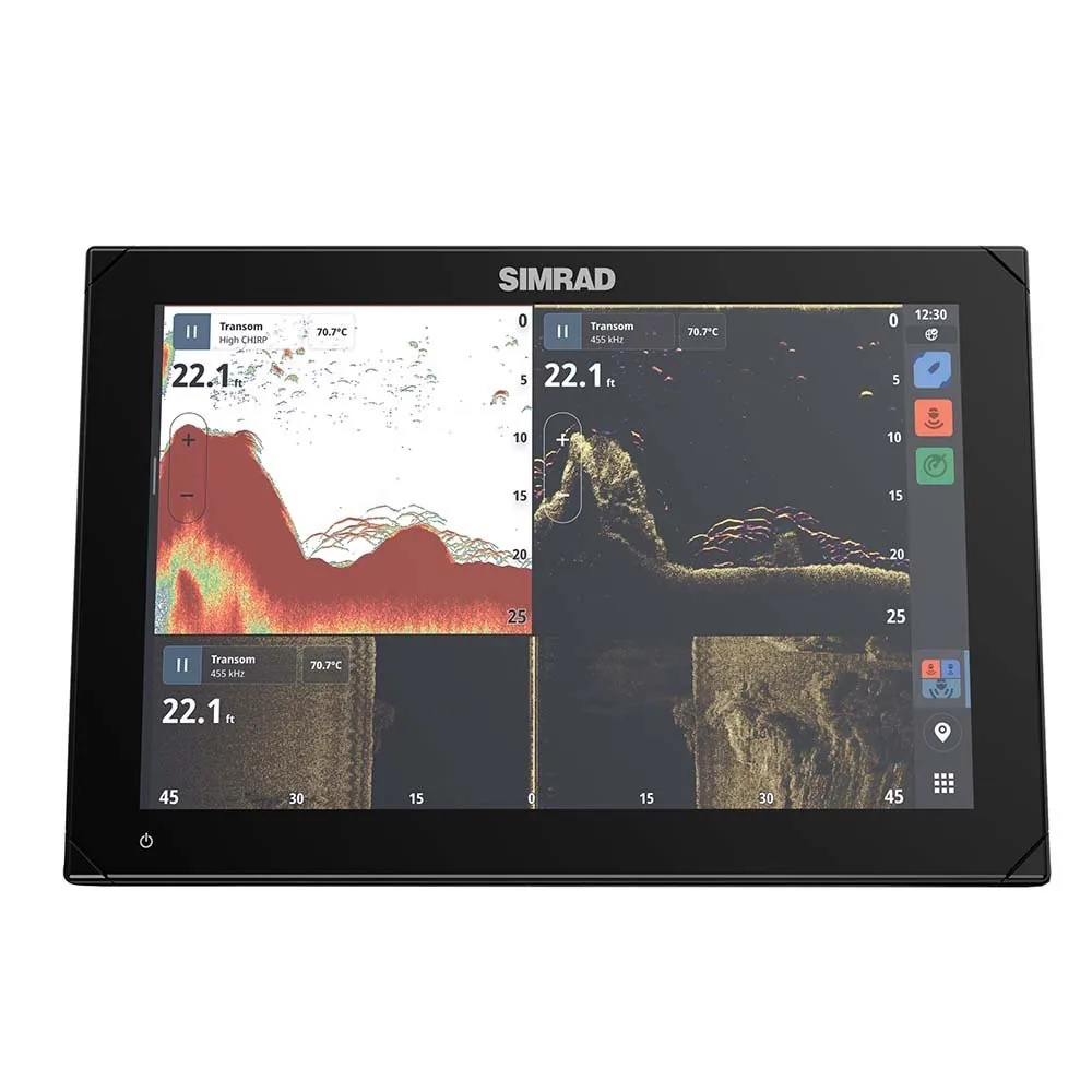 Simrad NSX 3012 Combo Chartplotter & Fishfinder – Display Only – No Transducer