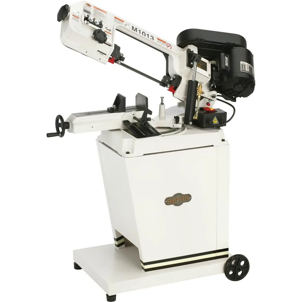 NEW Shop Fox 5 Inch x 6 Inch Metal Cutting Bandsaw 110/220V 1/2HP 1 Phase