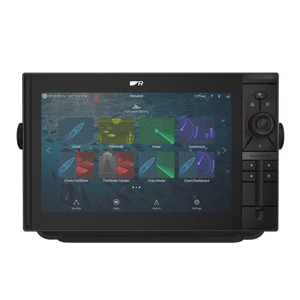 Raymarine Axiom 2 Pro 12 RVM Chartplotter/Fishfinder – No Transducer